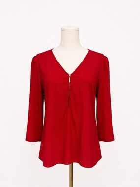 Beautiful Red Express Blouse - Size small